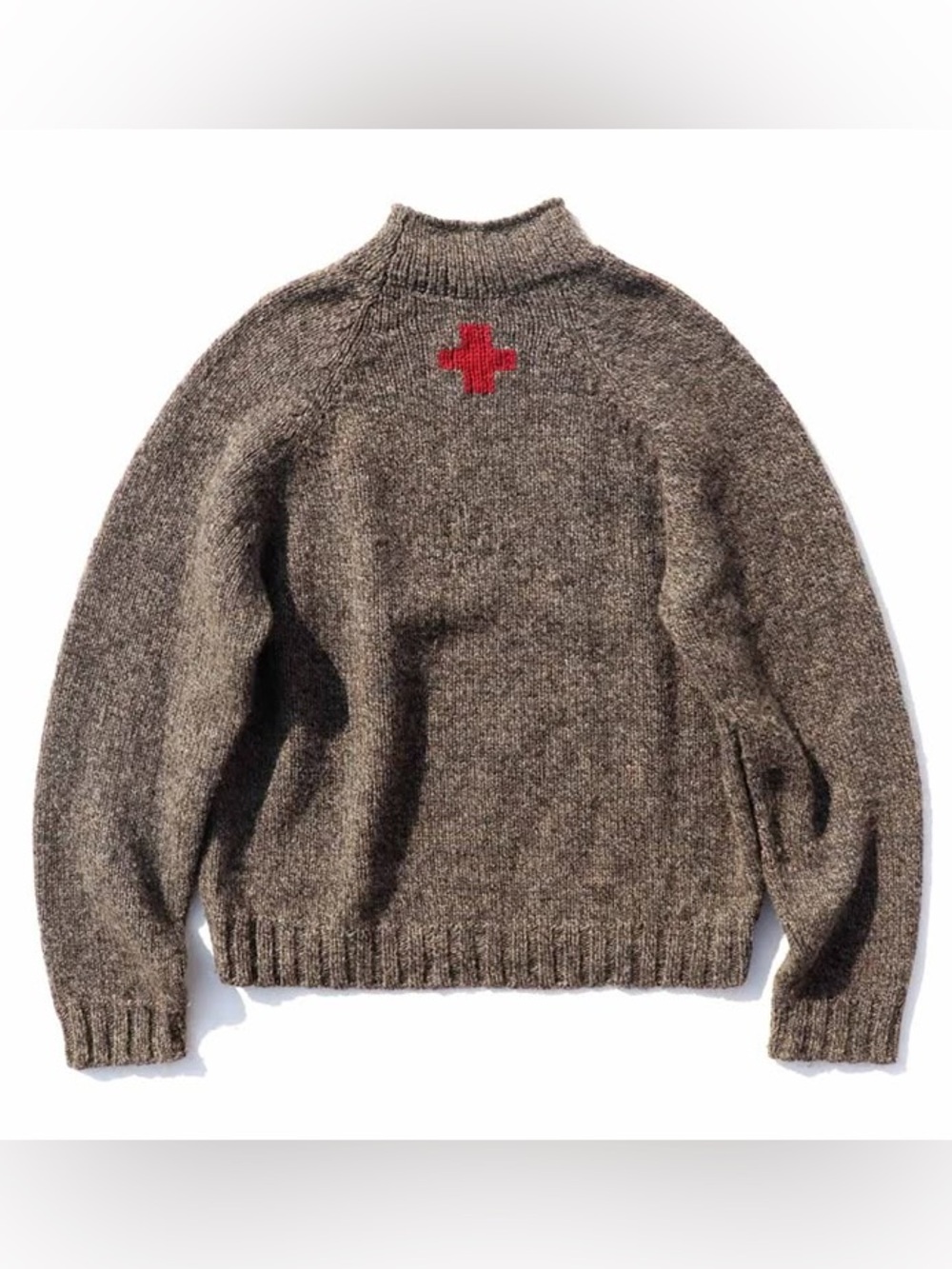 Abercrombie & Fitch vintage 90’s Y2K Cross Wool Sweater Medium 54983 - Picture 2 of 16